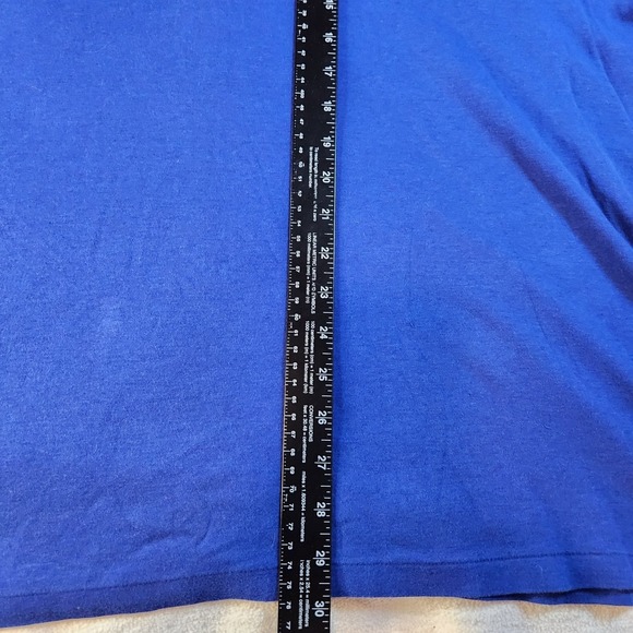 RALPH LAUREN Polo Shirt Mens 3XB Blue Big & Tall Short Sleeve Flesh Pony Logo - Picture 8 of 8